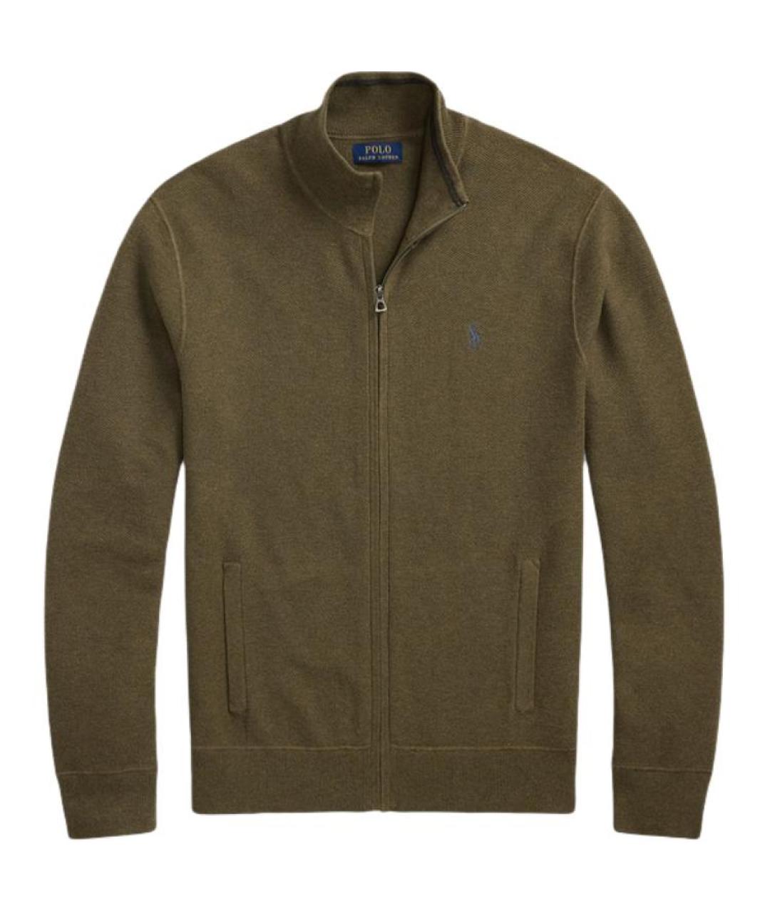POLO RALPH LAUREN Зеленый джемпер / свитер, фото 1