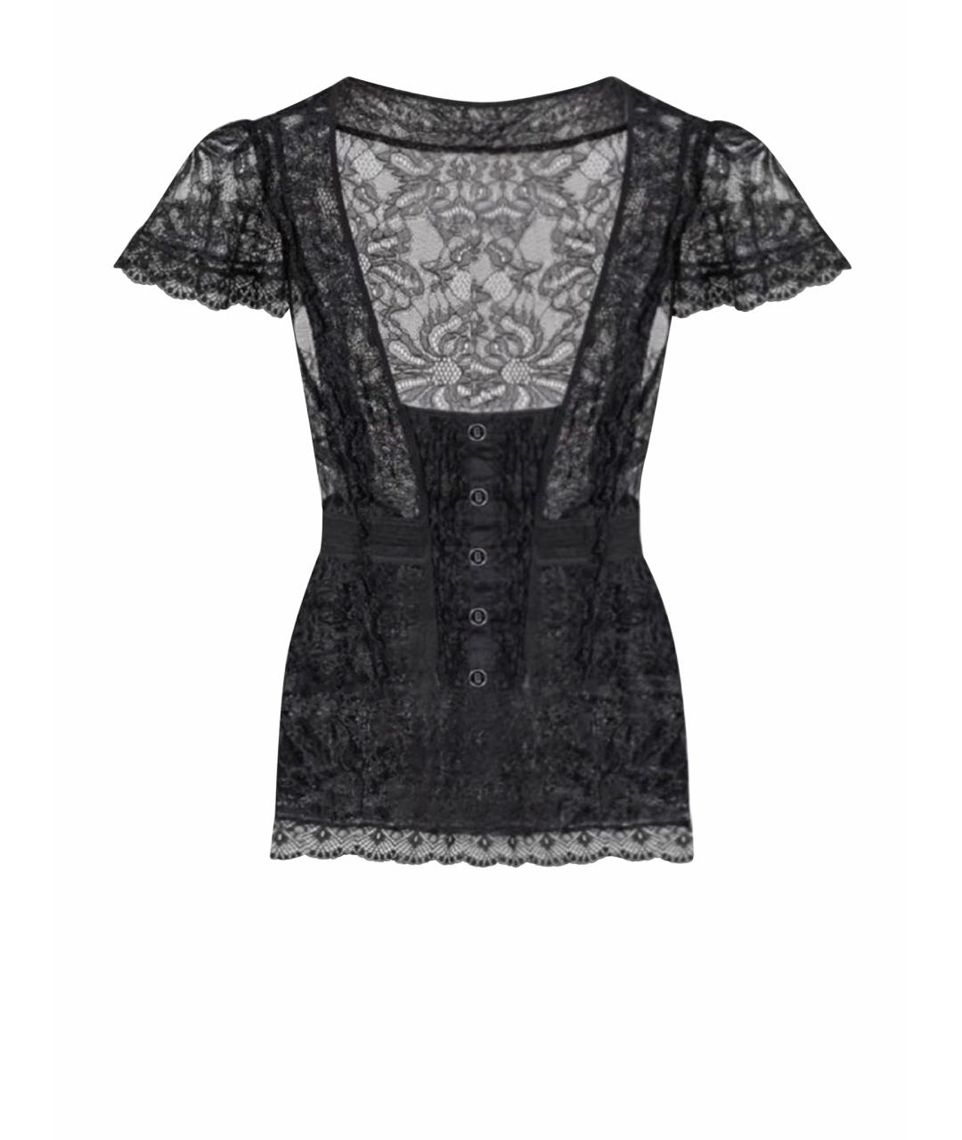 DOLCE&GABBANA Черный кружевной корсет, фото 7