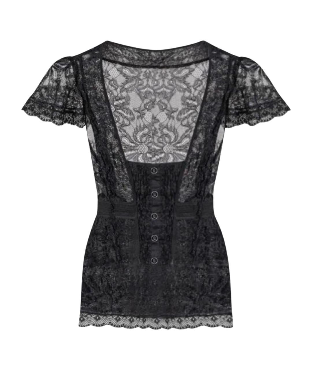 DOLCE&GABBANA Черный кружевной корсет, фото 1