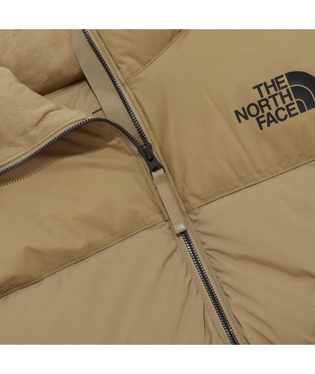 THE NORTH FACE Коричневый пуховик, фото 4