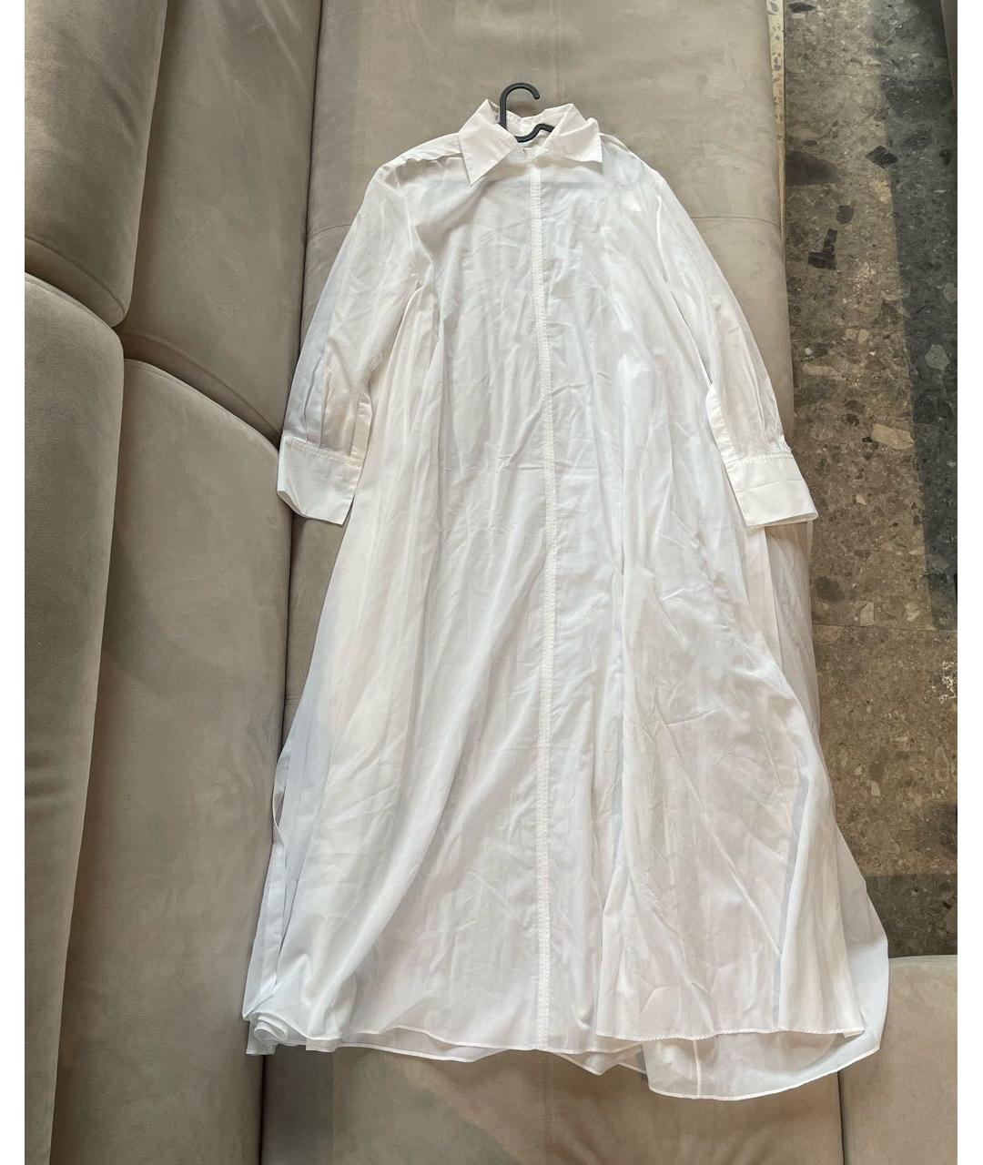 VALENTINO Белая хлопковая рубашка, фото 7