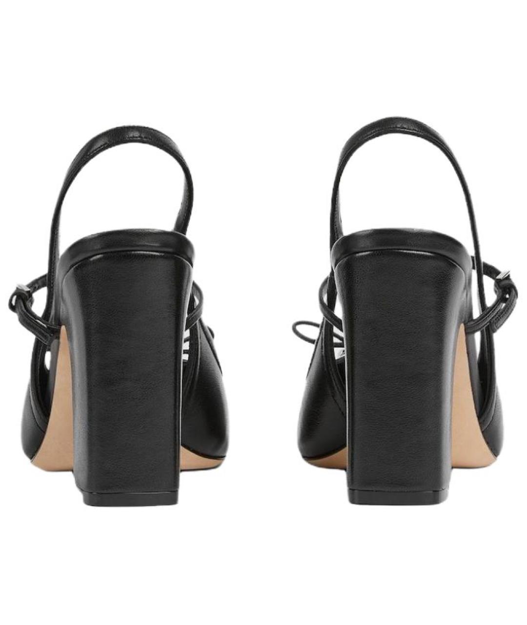 GUCCI Черные кожаные туфли, фото 5