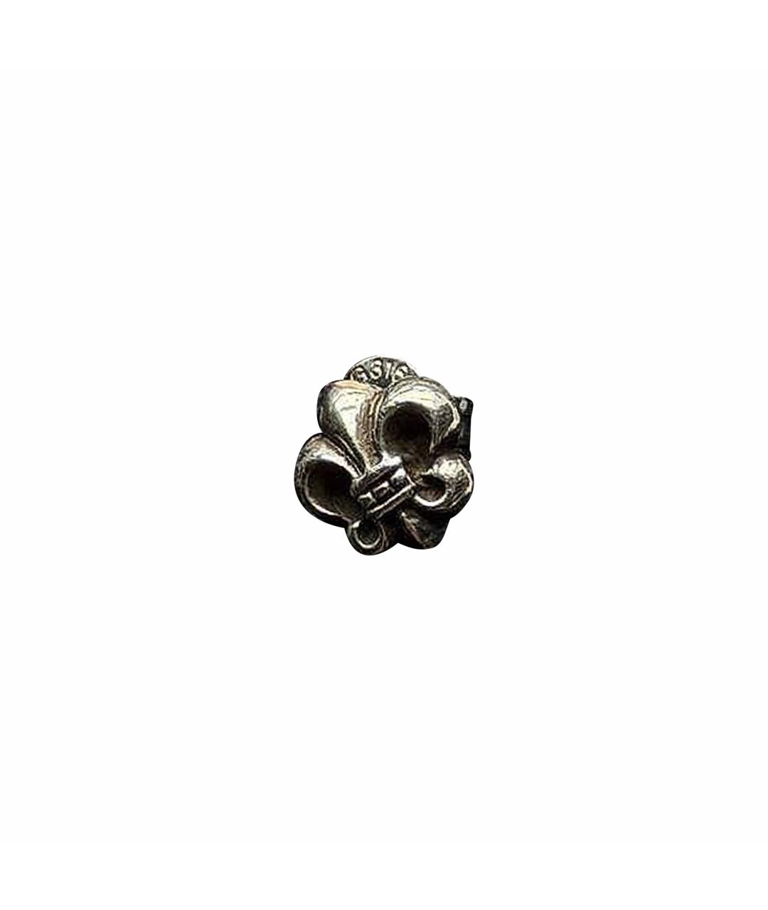CHROME HEARTS Серебряные серебряные серьги, фото 1