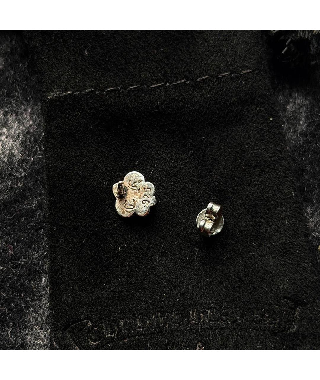 CHROME HEARTS Серебряные серебряные серьги, фото 4