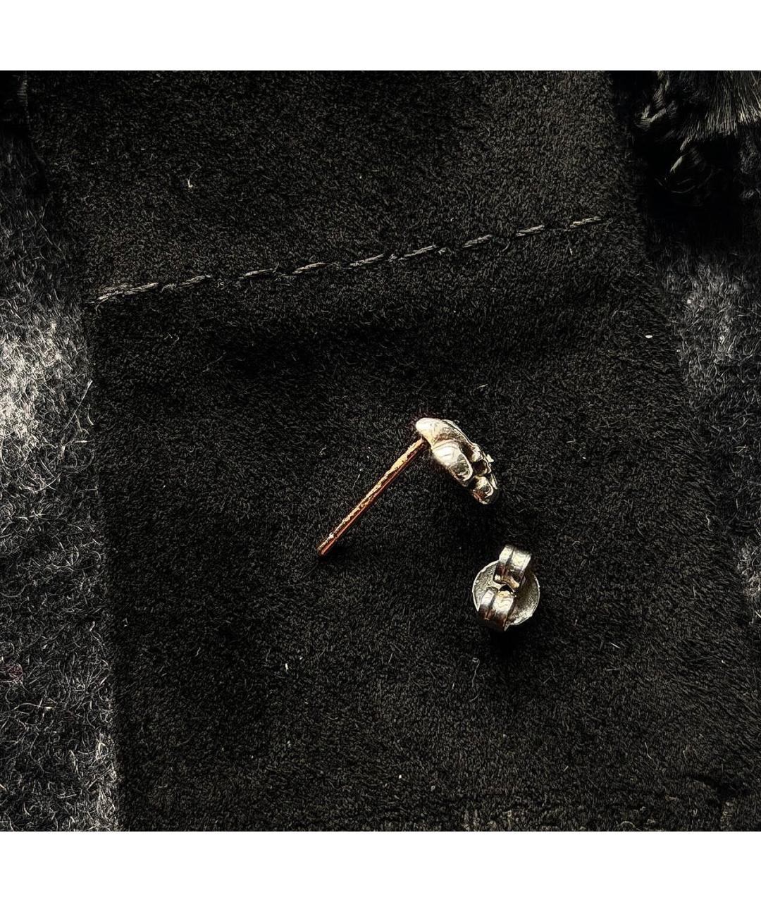 CHROME HEARTS Серебряные серебряные серьги, фото 3