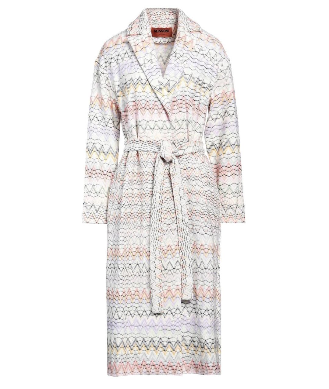 MISSONI Белое шерстяное пальто, фото 1