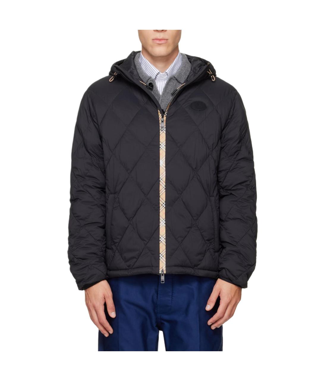 BURBERRY Черная куртка, фото 3