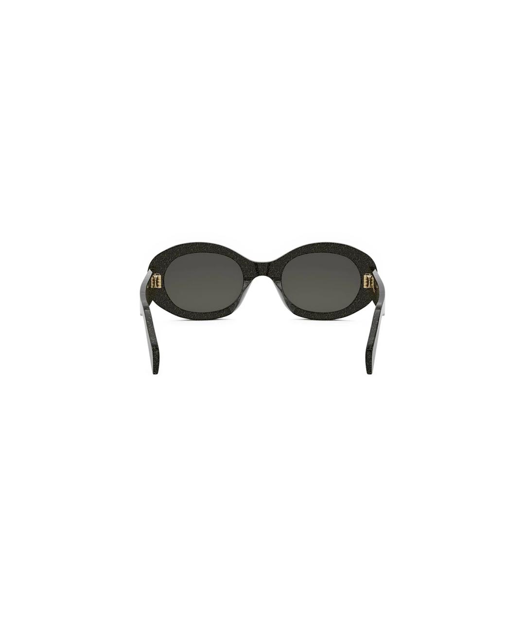 CELINE Черные пластиковые солнцезащитные очки, фото 4