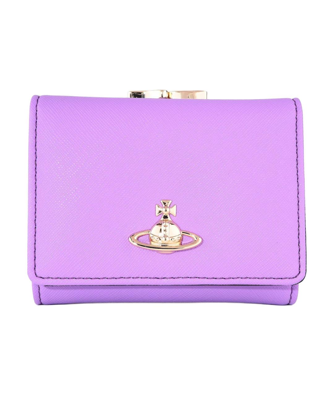 VIVIENNE WESTWOOD Фиолетовый кошелек, фото 1