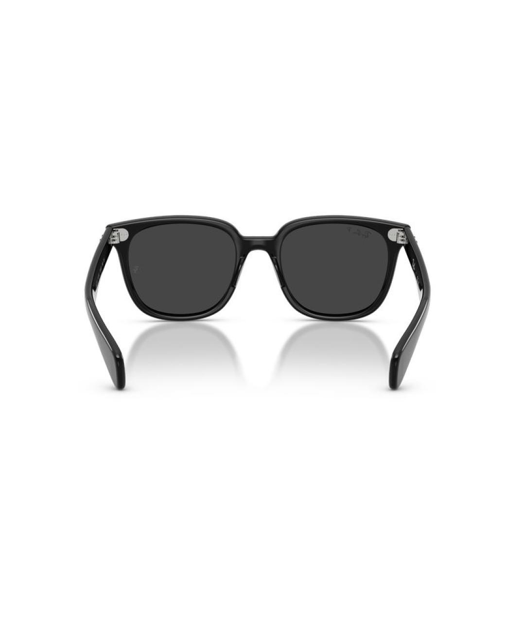 RAY BAN Черные пластиковые солнцезащитные очки, фото 5