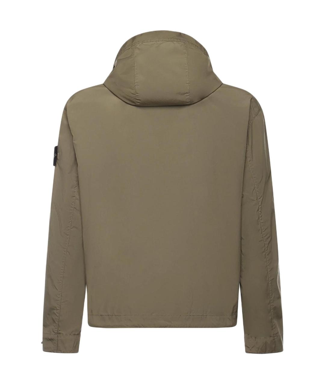 STONE ISLAND Зеленая куртка, фото 2