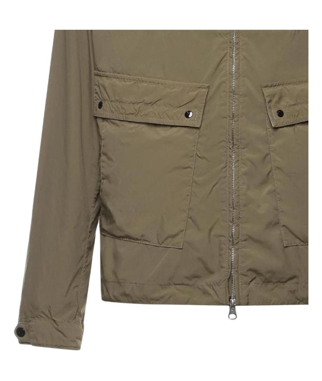 STONE ISLAND Зеленая куртка, фото 4