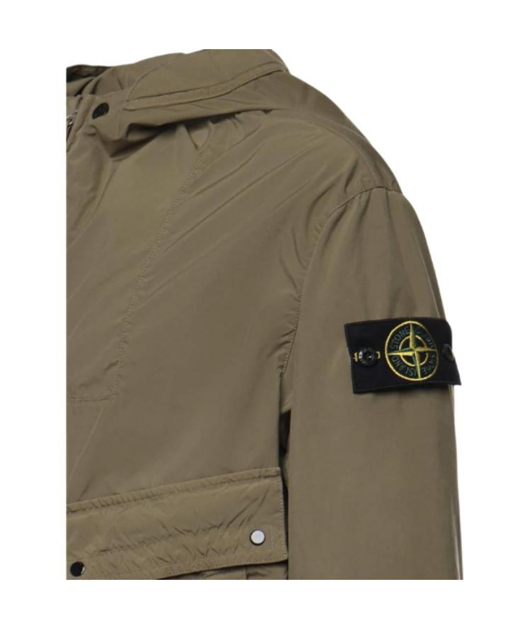 STONE ISLAND Зеленая куртка, фото 3
