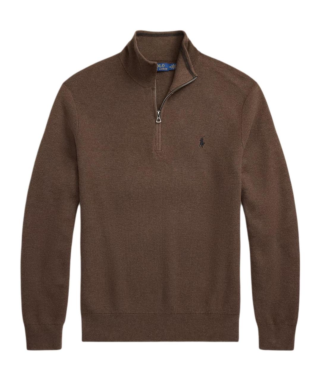 POLO RALPH LAUREN Коричневый джемпер / свитер, фото 1