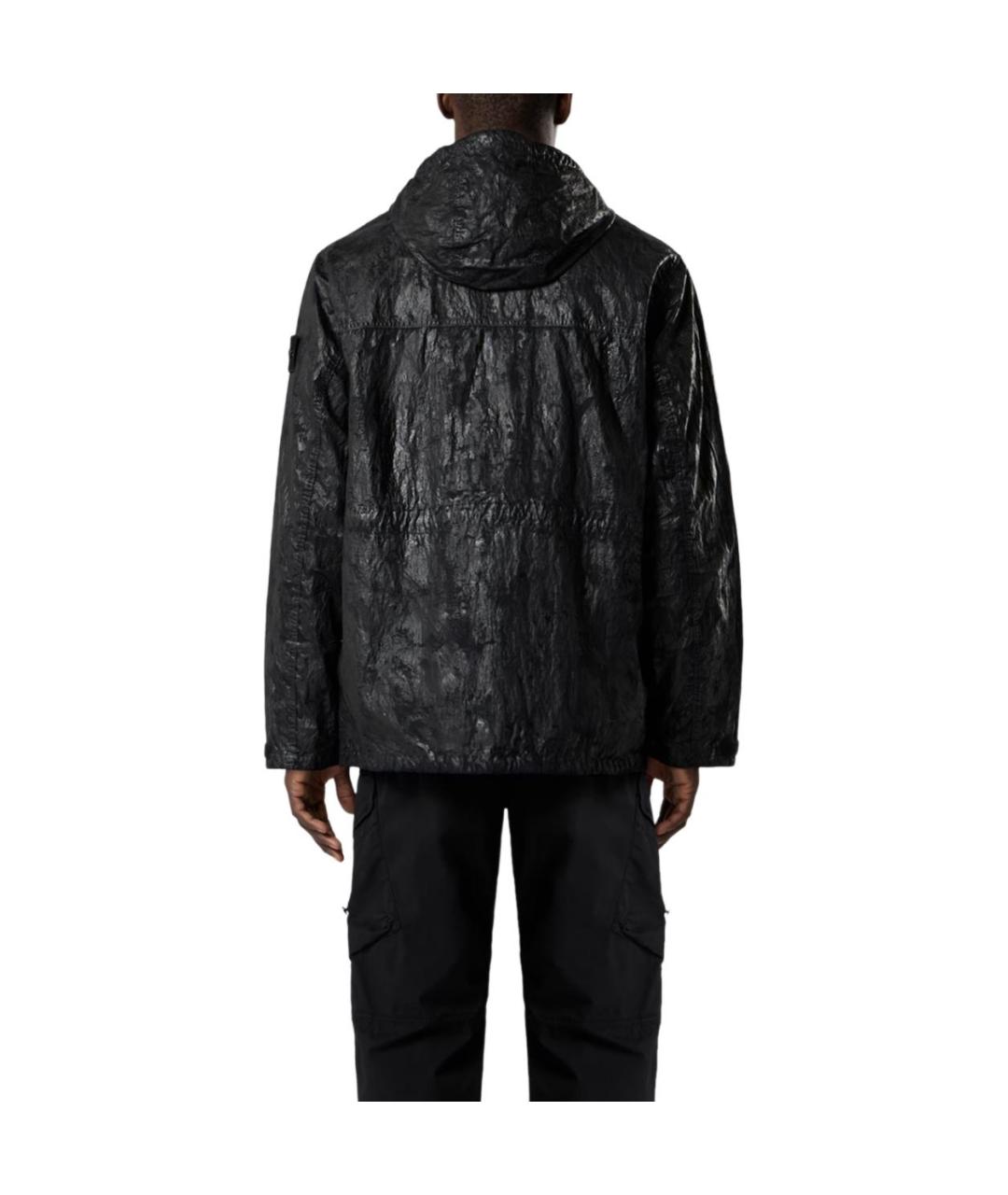 STONE ISLAND Черная куртка, фото 4