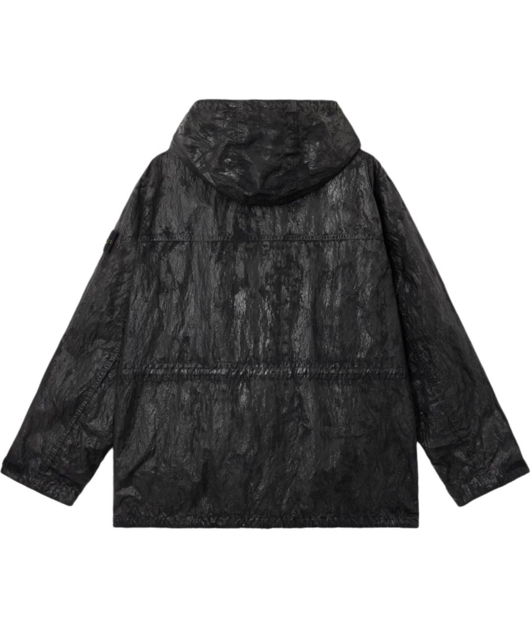 STONE ISLAND Черная куртка, фото 2