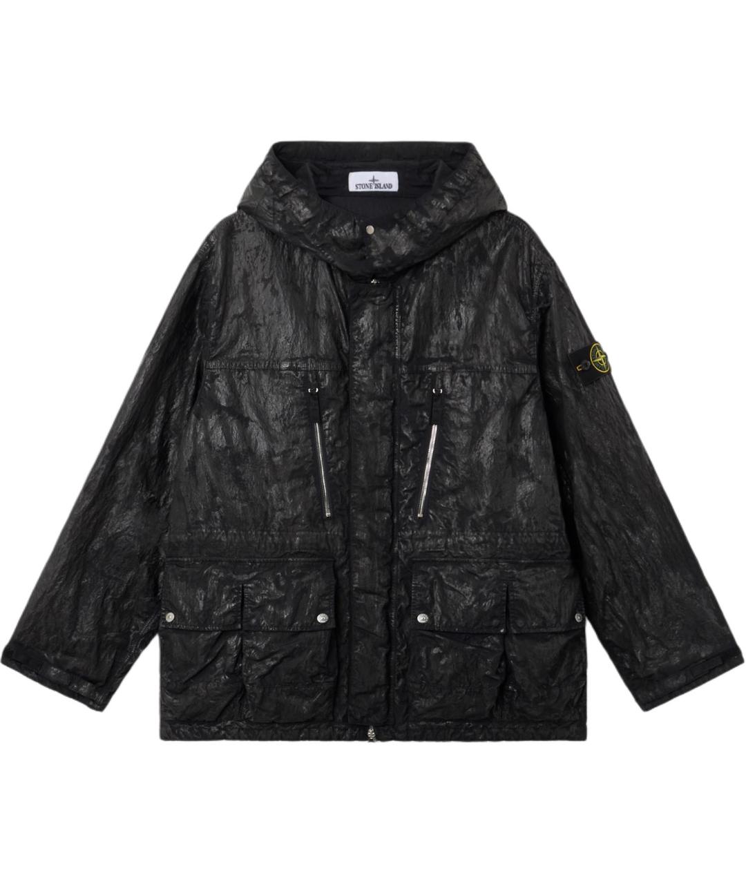 STONE ISLAND Черная куртка, фото 1