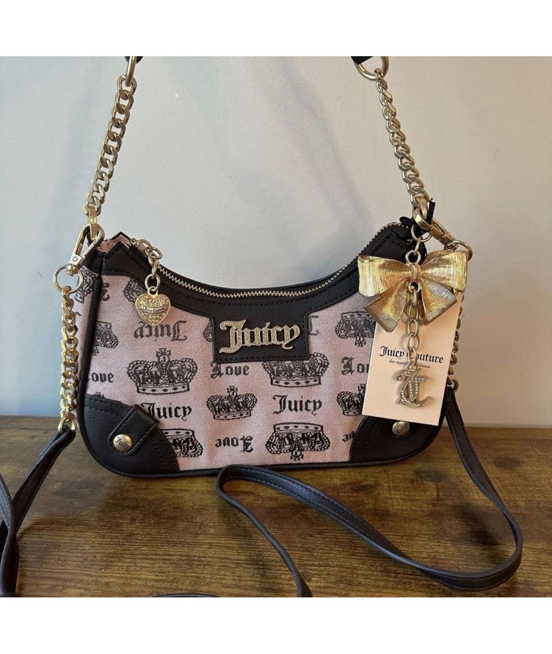 JUICY COUTURE Розовая сумка с короткими ручками, фото 2