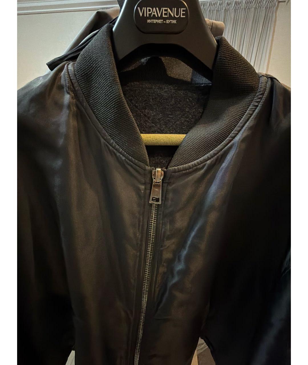 FORTE COUTURE Черная нейлоновая куртка, фото 4