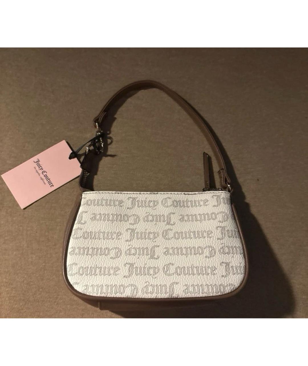 JUICY COUTURE Бежевая сумка с короткими ручками, фото 2