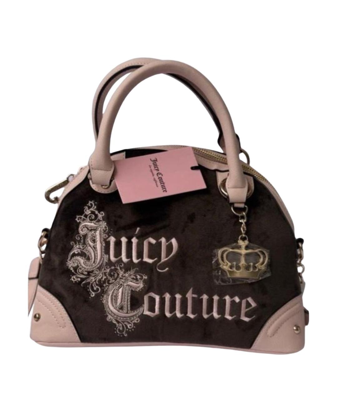 JUICY COUTURE Коричневая сумка через плечо, фото 1