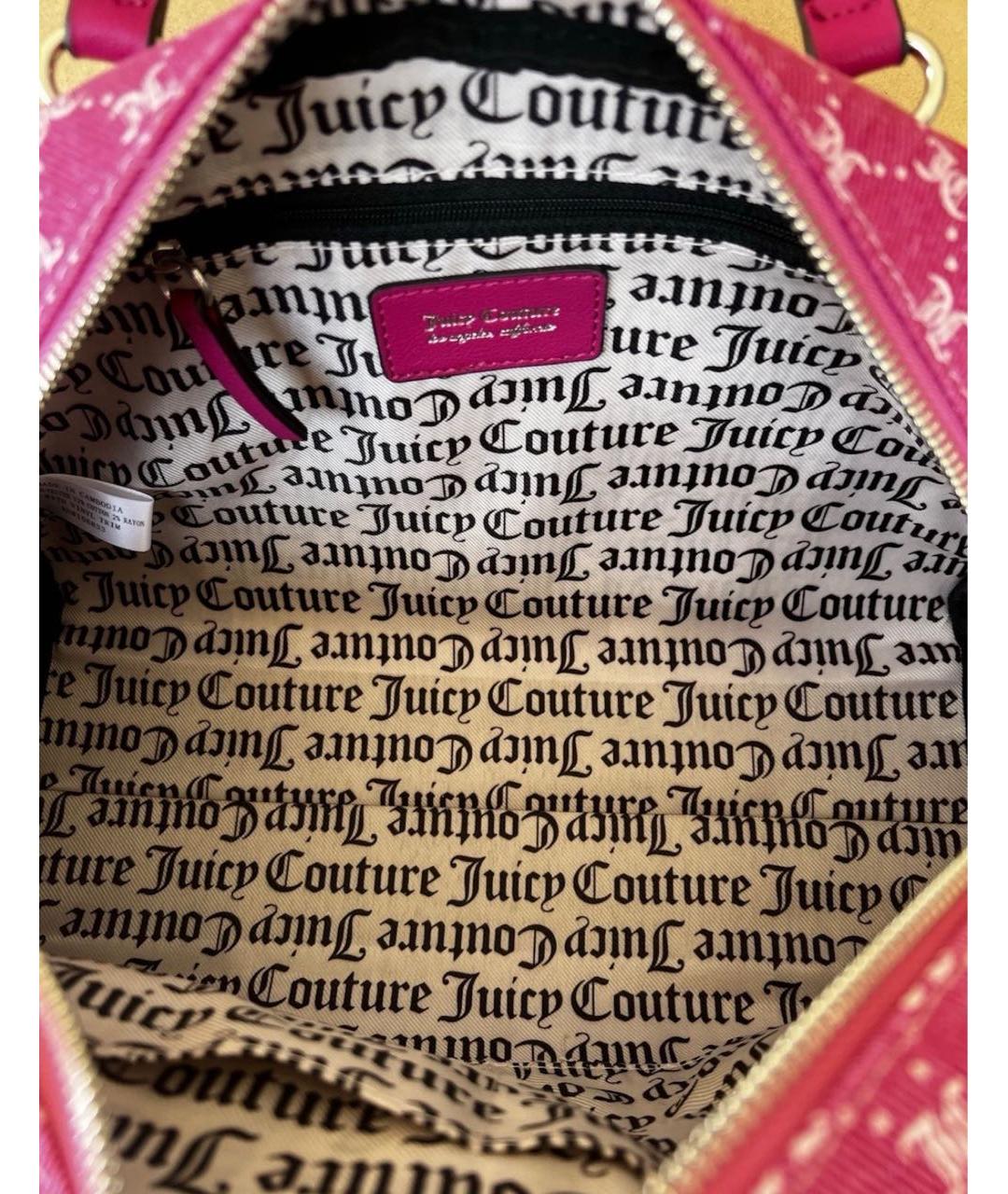 JUICY COUTURE Розовая сумка тоут, фото 2