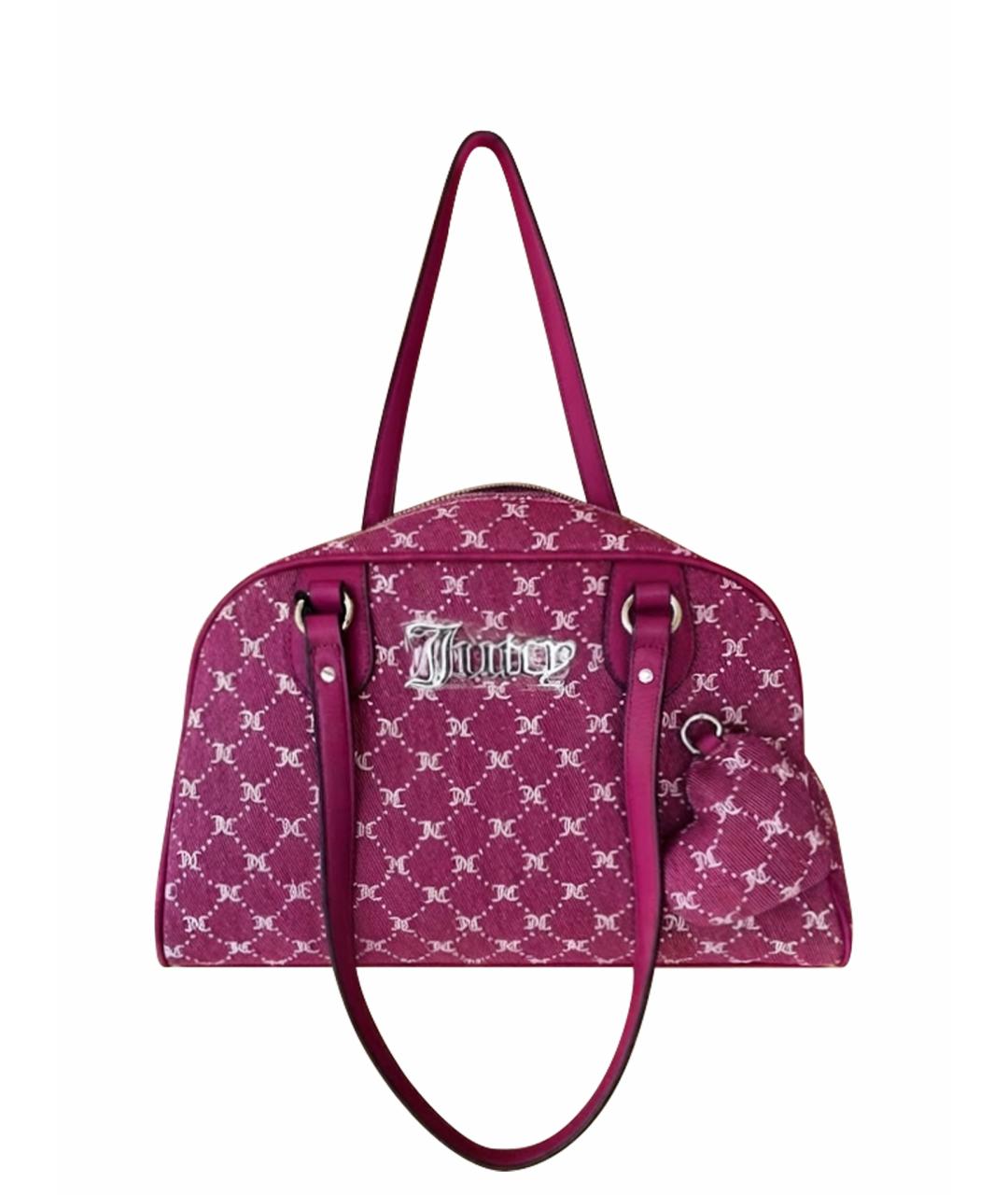 JUICY COUTURE Розовая сумка тоут, фото 1