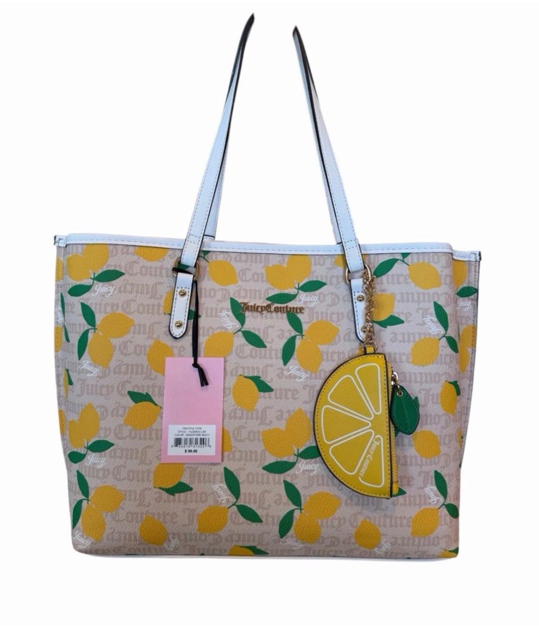 JUICY COUTURE Белая сумка тоут, фото 1