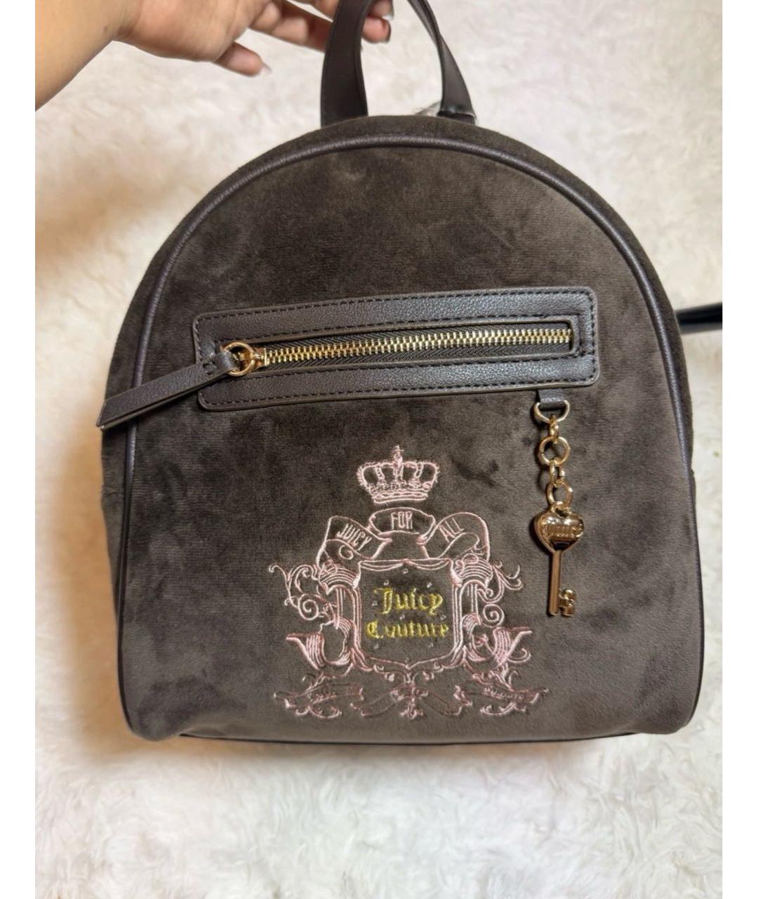 JUICY COUTURE Коричневый рюкзак, фото 5