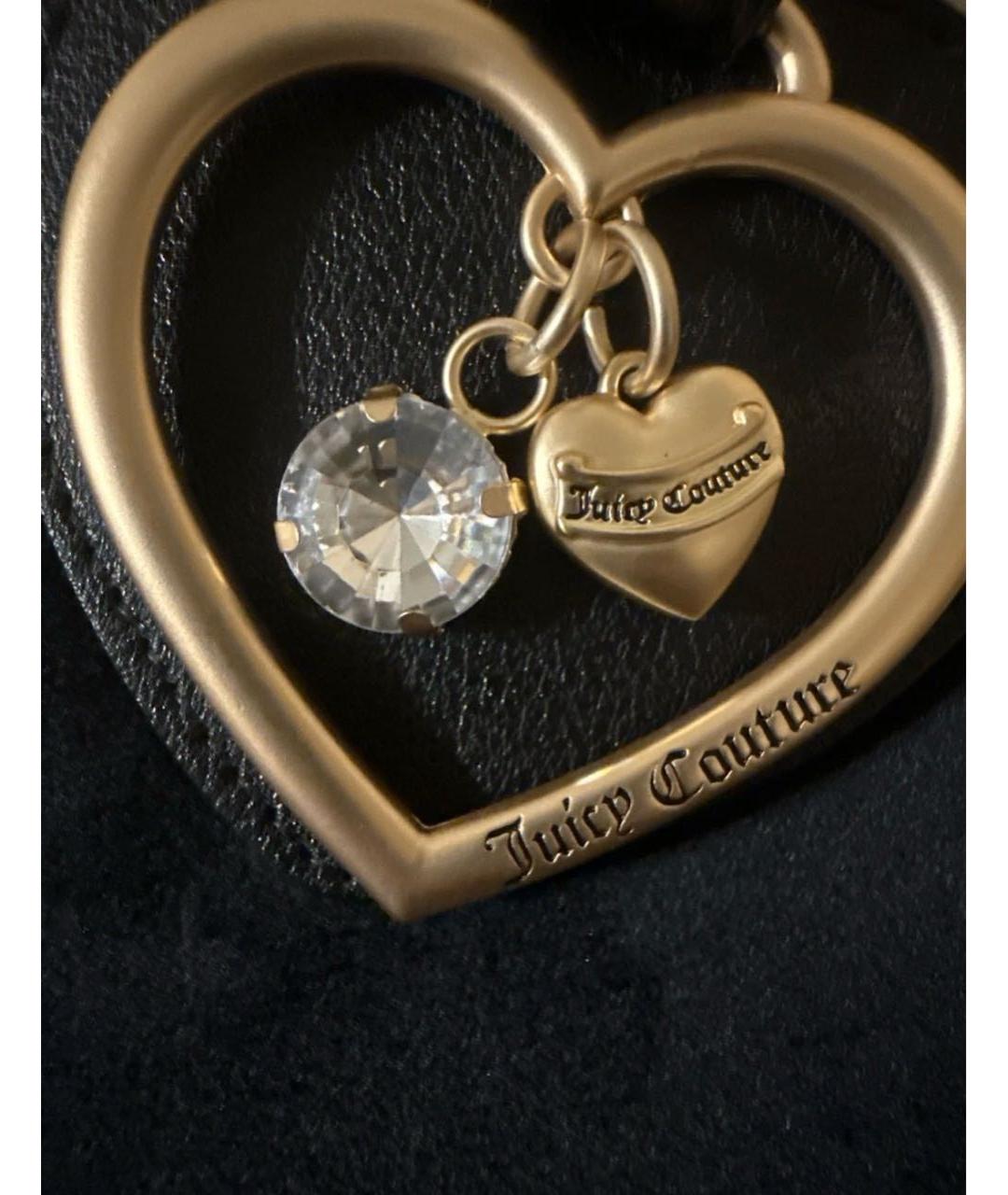 JUICY COUTURE Черная сумка через плечо, фото 3