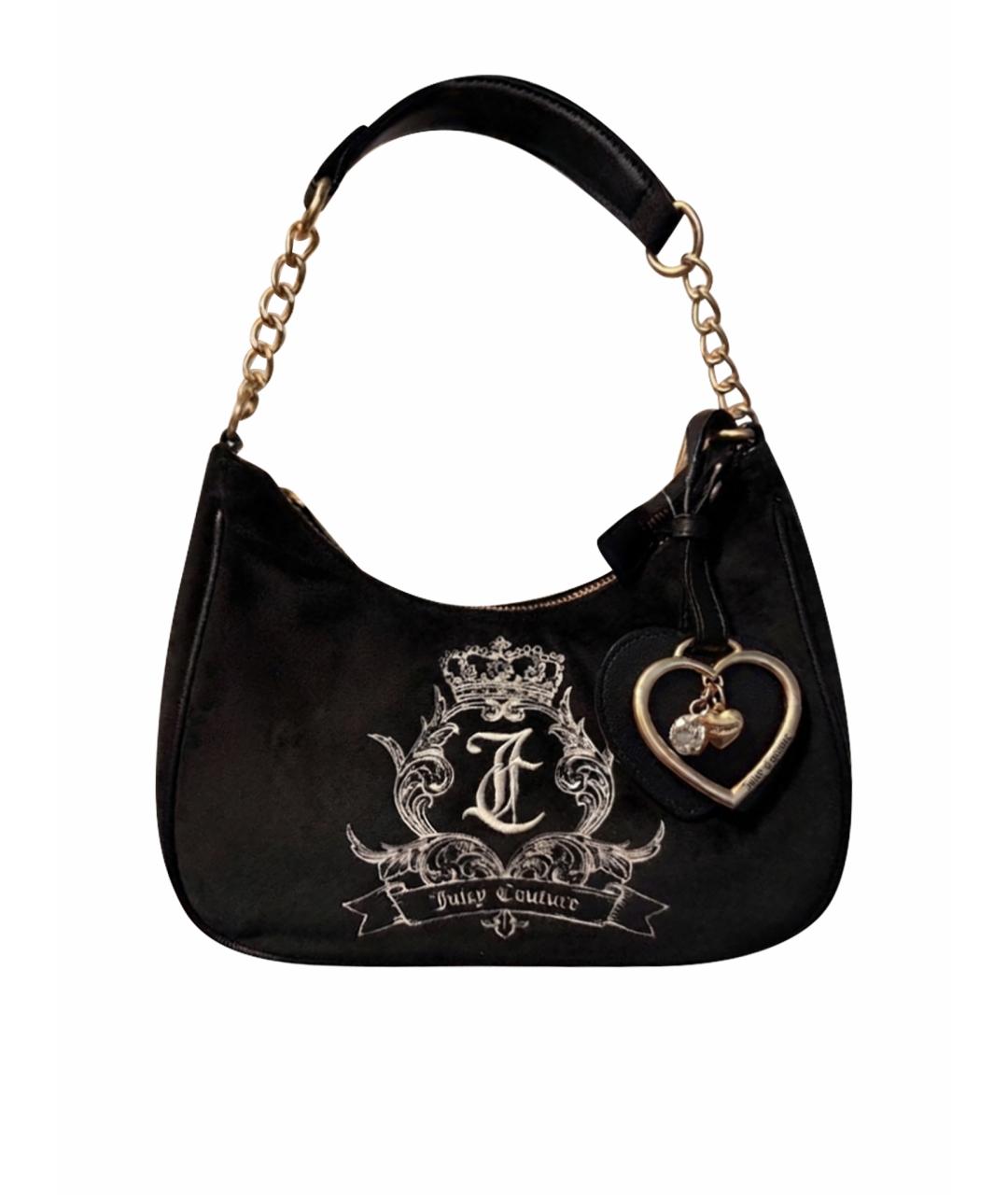JUICY COUTURE Черная сумка через плечо, фото 4