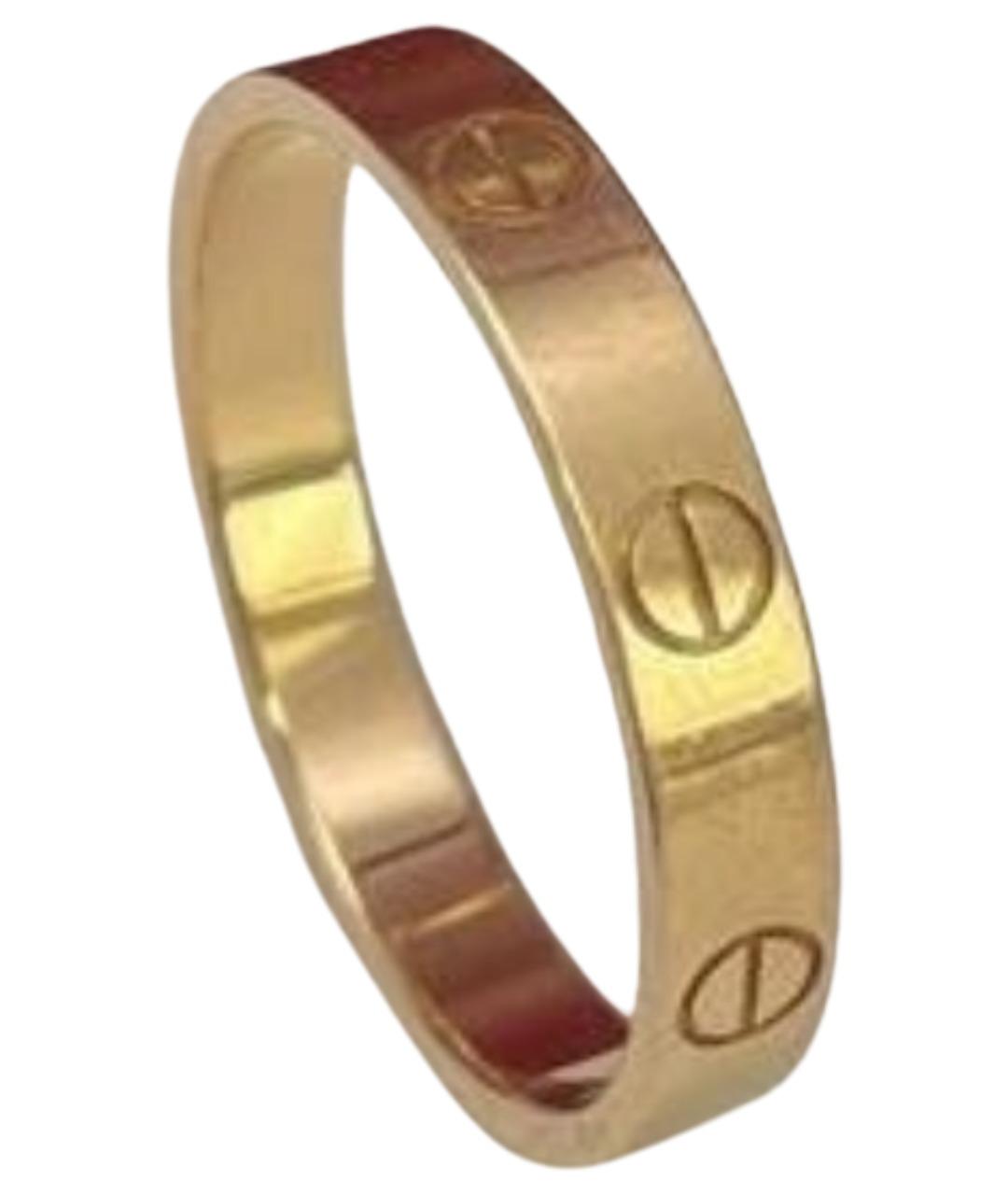 CARTIER Золотое кольцо из розового золота, фото 1