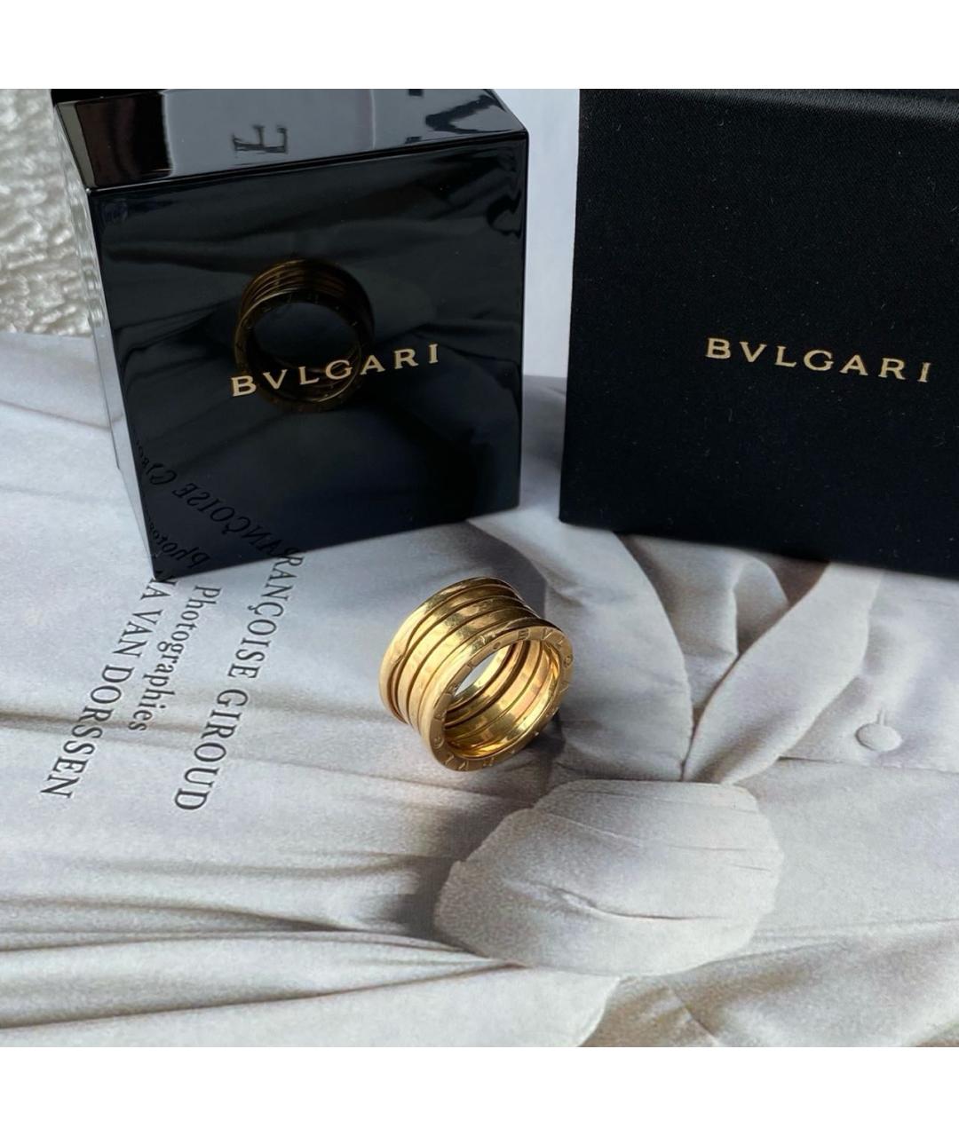 BVLGARI Золотое кольцо из желтого золота, фото 6