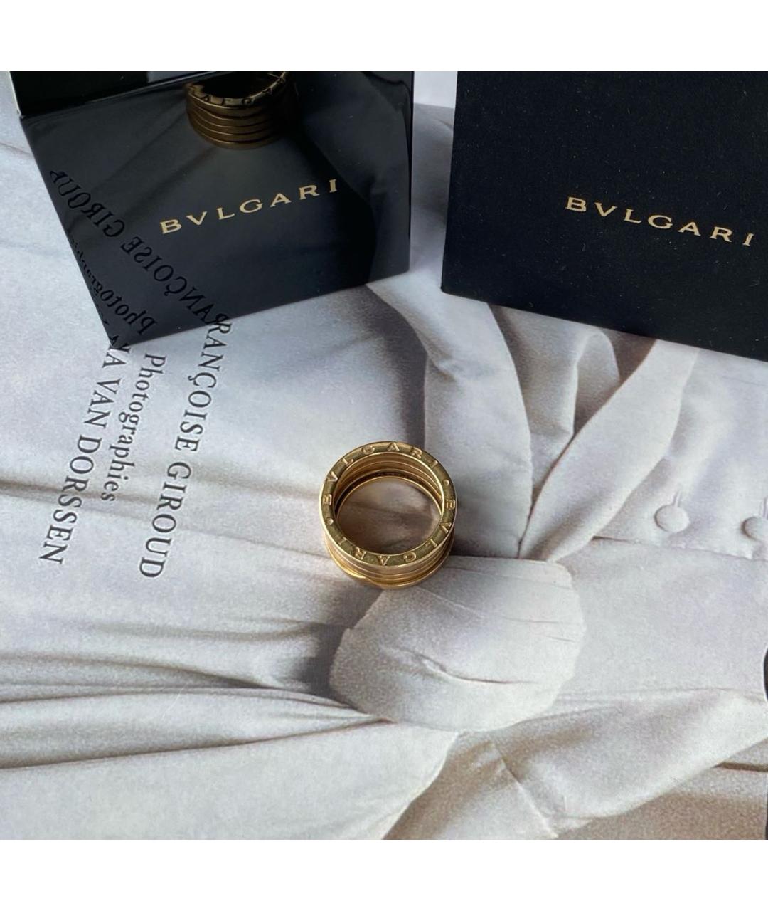 BVLGARI Золотое кольцо из желтого золота, фото 3
