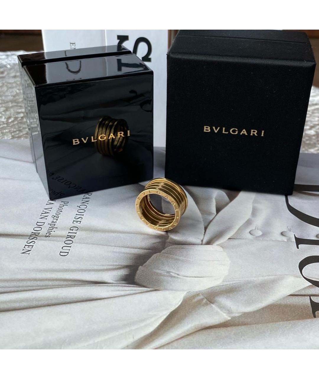 BVLGARI Золотое кольцо из желтого золота, фото 5