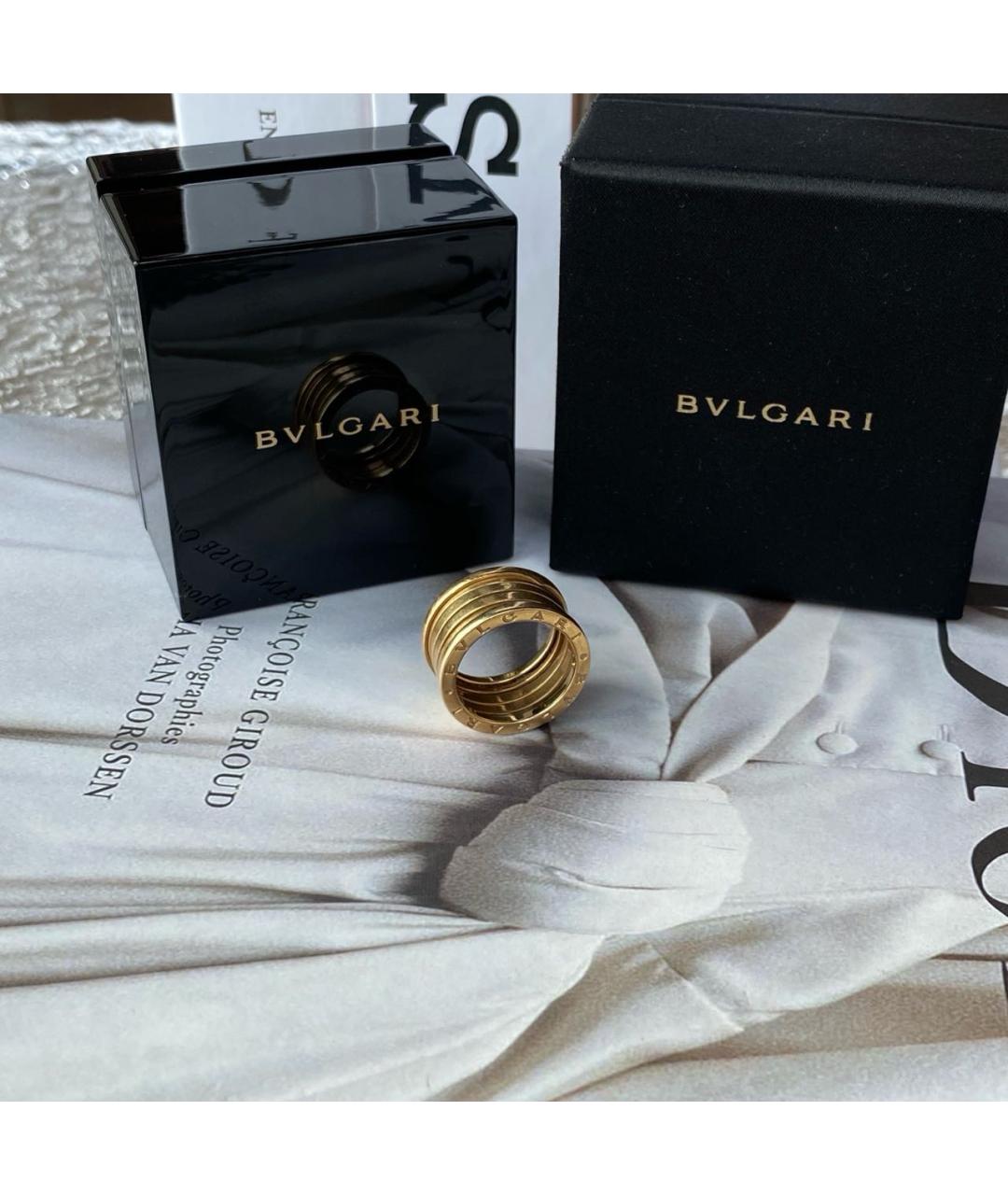 BVLGARI Золотое кольцо из желтого золота, фото 2