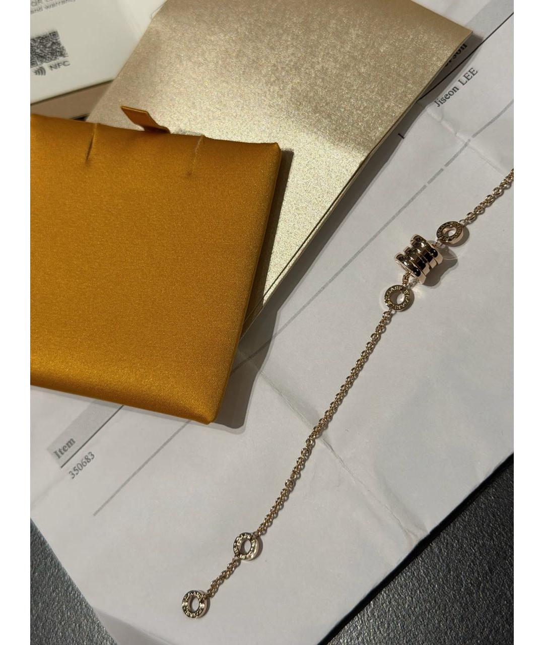 BVLGARI Золотой браслет из розового золота, фото 4