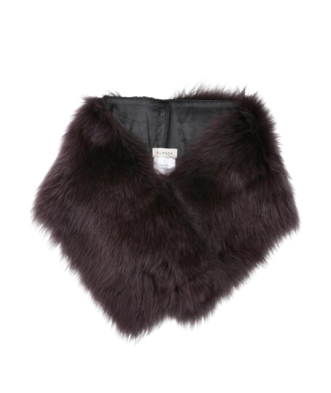 ALMADA LABEL Коричневый шарф, фото 1