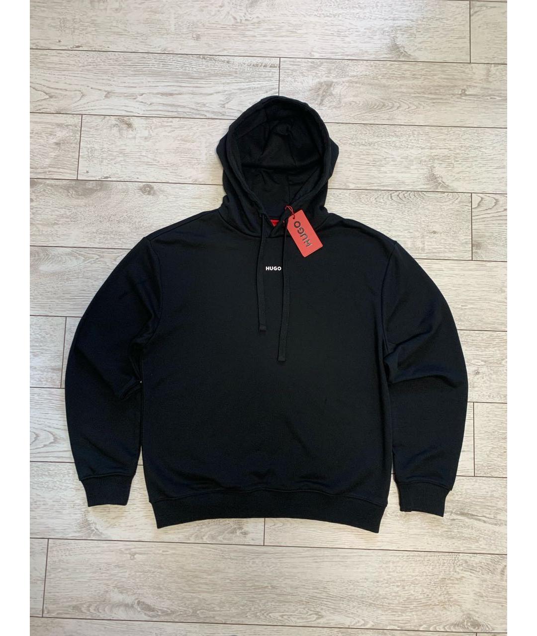 HUGO BOSS Черный хлопковый спортивный костюм, фото 6