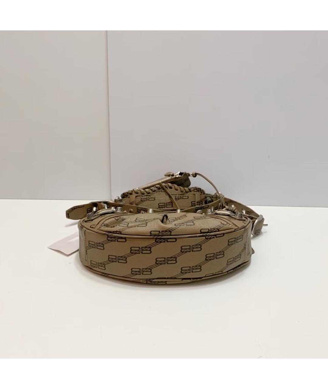 BALENCIAGA Коричневая сумка через плечо, фото 3