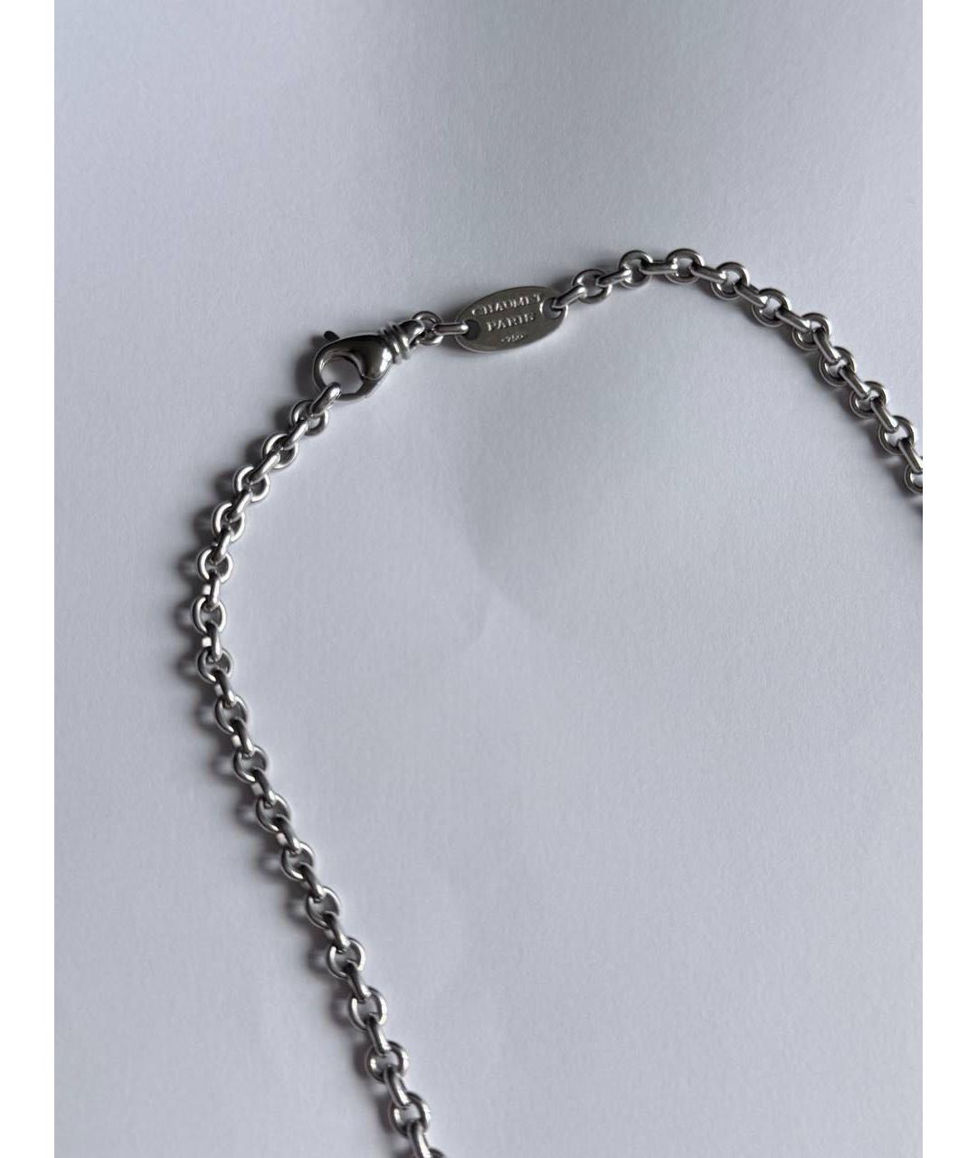 CHAUMET Серебряная цепочка/подвеска из белого золота, фото 3