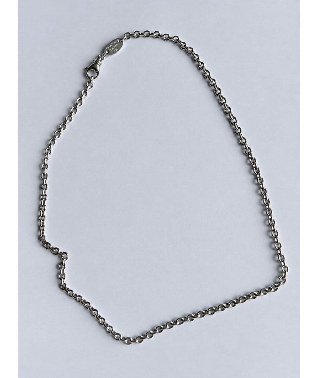 CHAUMET Серебряная цепочка/подвеска из белого золота, фото 4