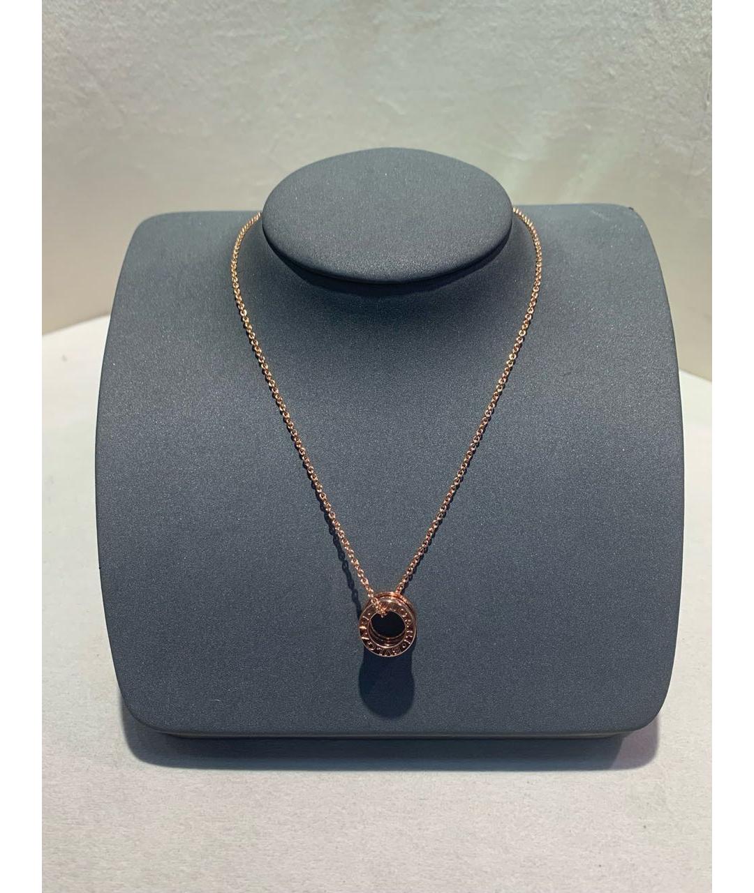 BVLGARI Золотое колье из розового золота, фото 2