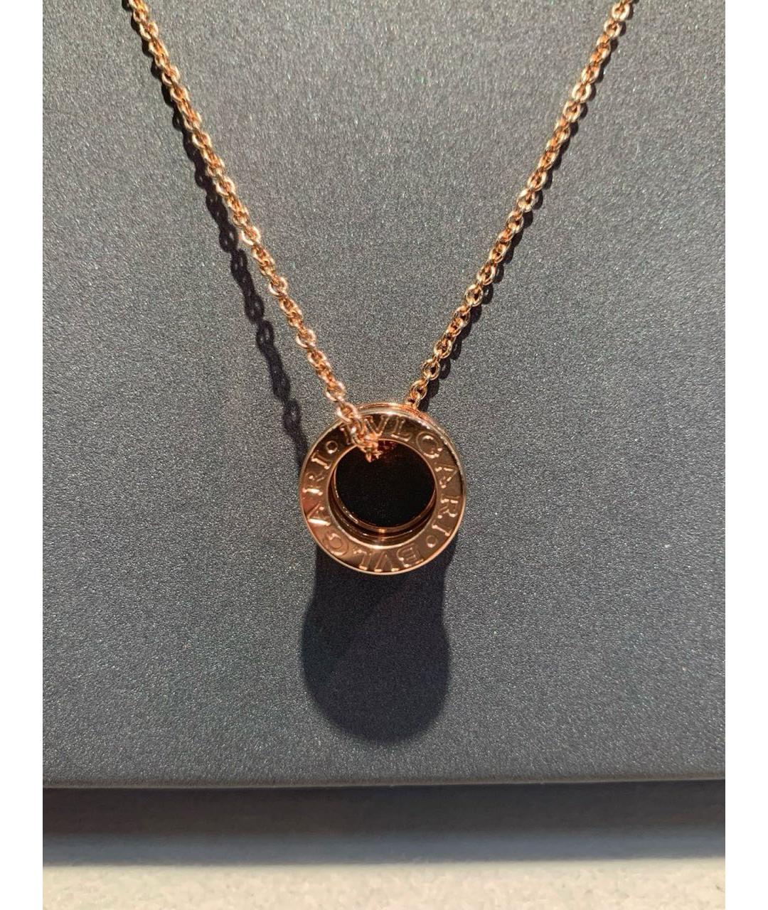 BVLGARI Золотое колье из розового золота, фото 3