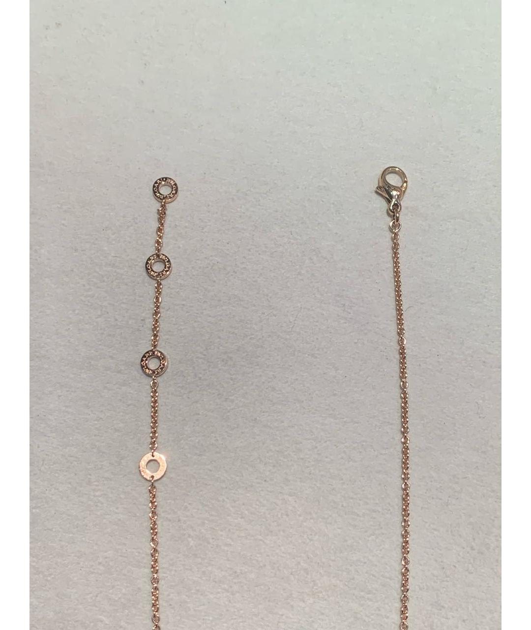 BVLGARI Золотое колье из розового золота, фото 4