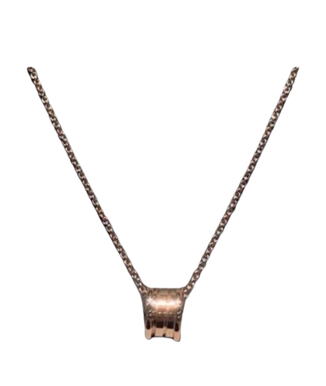 BVLGARI Золотое колье из розового золота, фото 1