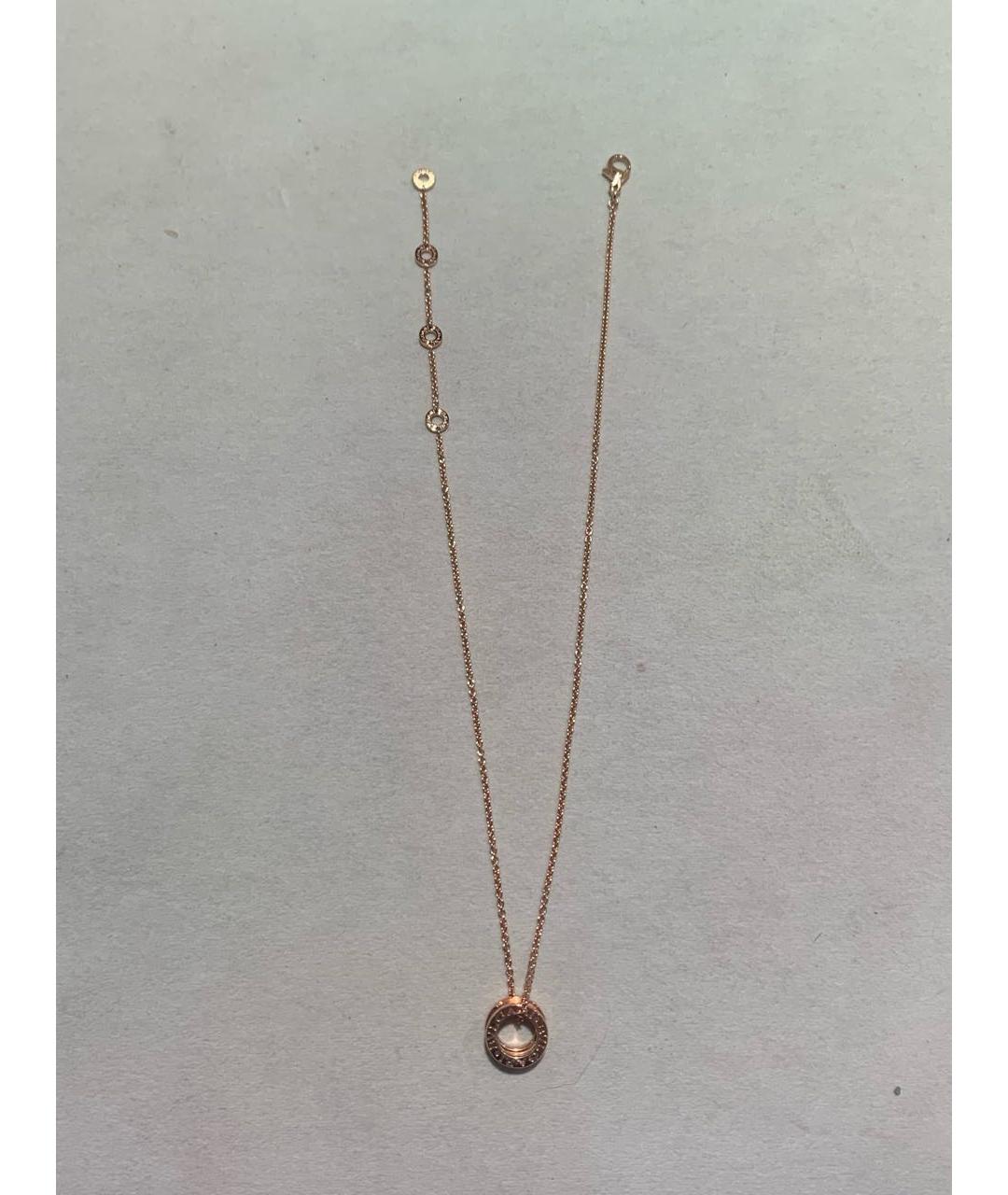 BVLGARI Золотое колье из розового золота, фото 5