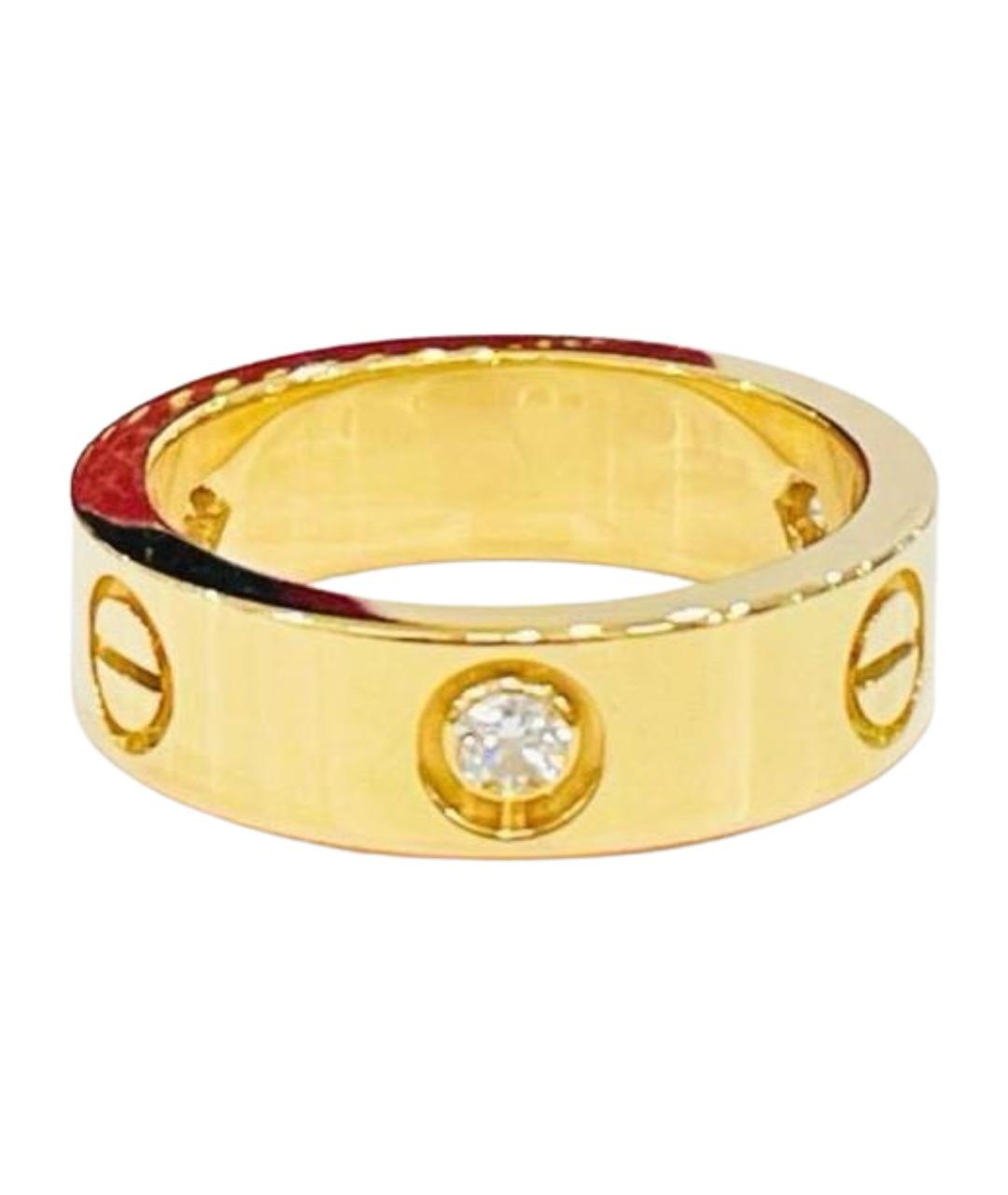 CARTIER Золотое кольцо из желтого золота, фото 1