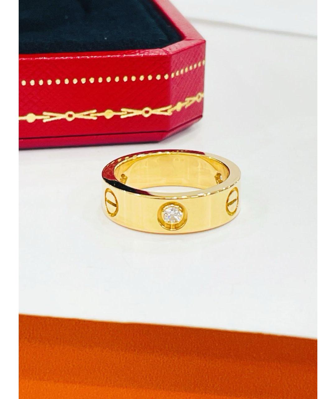 CARTIER Золотое кольцо из желтого золота, фото 3