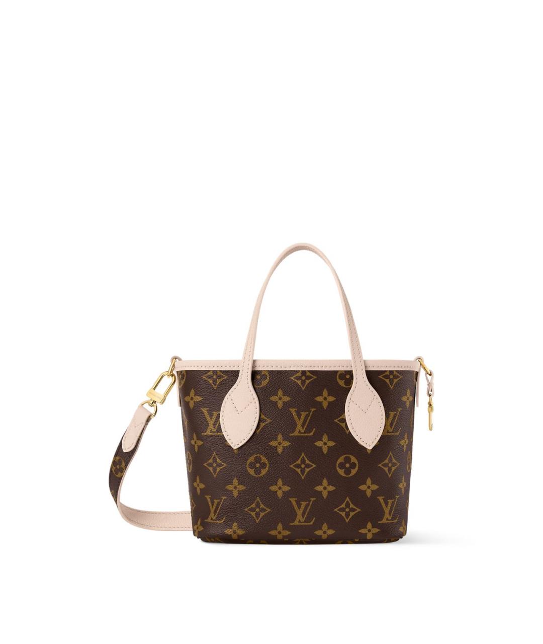 LOUIS VUITTON Коричневая сумка тоут из канвы, фото 5